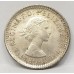 AUSTRALIA 1962 . SIXPENCE . ERROR . BROADSTRUCK . ACCENTUATED RIM